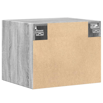 Wandschrank Grau Sonoma 50x42,5x40 cm Holzwerkstoff