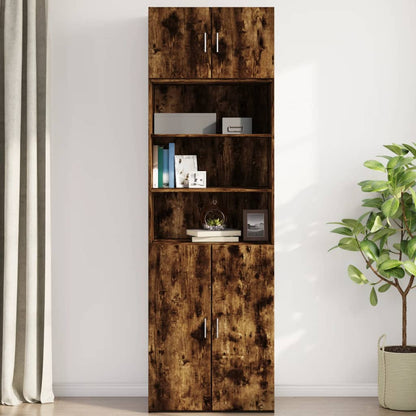 Wandschrank Räuchereiche 70x42,5x40 cm Holzwerkstoff