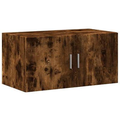 Wandschrank Räuchereiche 80x42,5x40 cm Holzwerkstoff