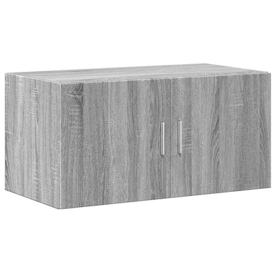 Wandschrank Grau Sonoma 80x42,5x40 cm Holzwerkstoff