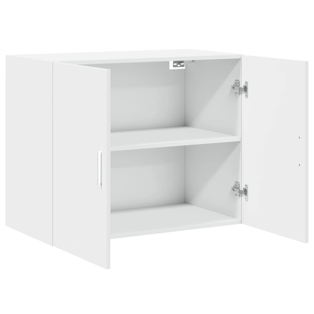 Wandschrank Weiß 80x42,5x64 cm Holzwerkstoff