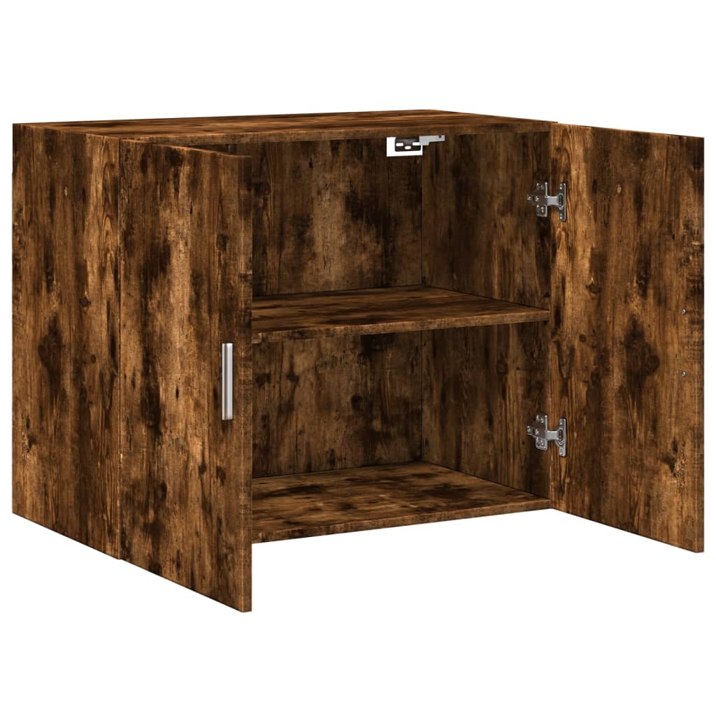 Wandschrank Räuchereiche 80x42,5x64 cm Holzwerkstoff