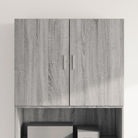 Wandschrank Grau Sonoma 80x42,5x64 cm Holzwerkstoff