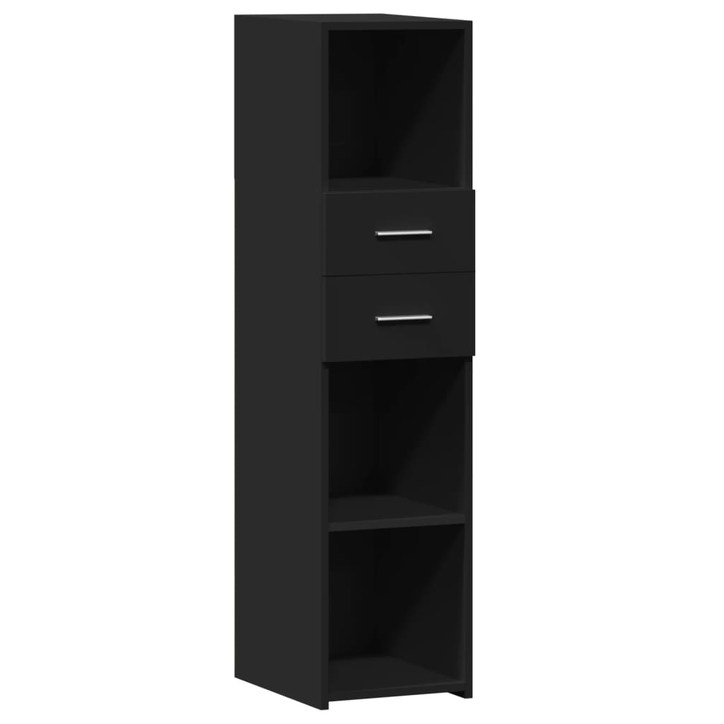 Highboard Schwarz 30x42,5x124 cm Holzwerkstoff