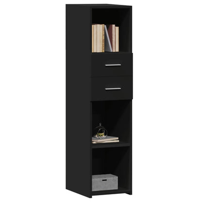 Highboard Schwarz 30x42,5x124 cm Holzwerkstoff