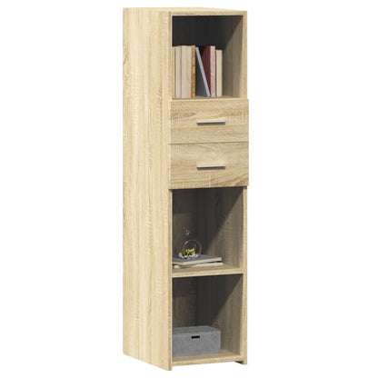 Highboard Sonoma-Eiche 30x42,5x124 cm Holzwerkstoff