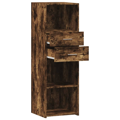 Highboard Räuchereiche 40x42,5x124 cm Holzwerkstoff