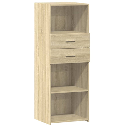 Highboard Sonoma-Eiche 45x42,5x124 cm Holzwerkstoff