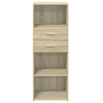 Highboard Sonoma-Eiche 45x42,5x124 cm Holzwerkstoff