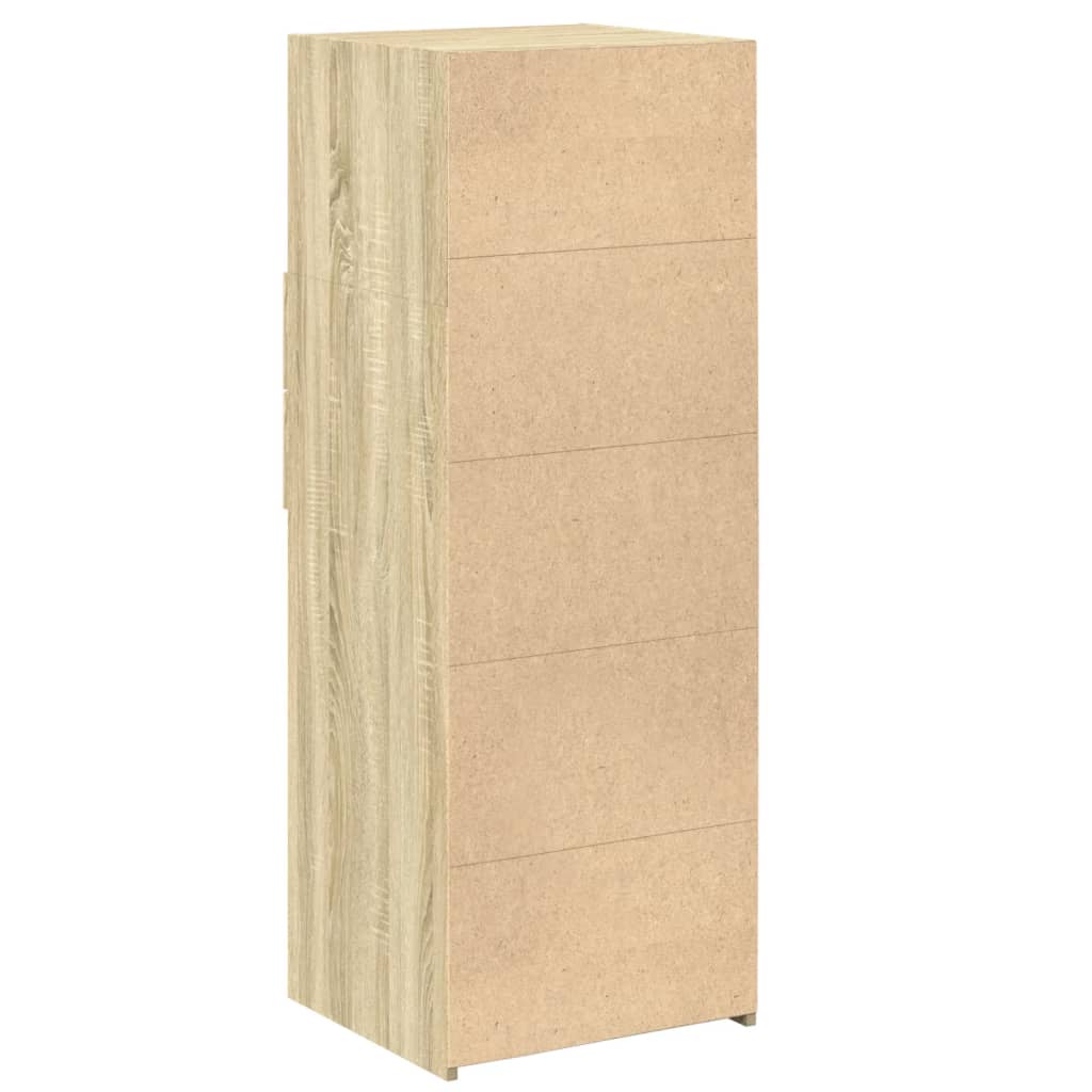 Highboard Sonoma-Eiche 45x42,5x124 cm Holzwerkstoff