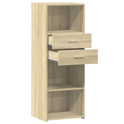 Highboard Sonoma-Eiche 45x42,5x124 cm Holzwerkstoff