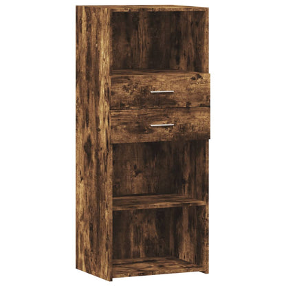 Highboard Räuchereiche 50x42,5x124 cm Holzwerkstoff