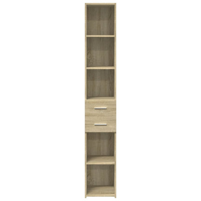 Highboard Sonoma-Eiche 30x42,5x185 cm Holzwerkstoff