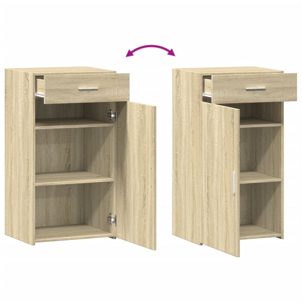 Sideboard Sonoma-Eiche 50x42,5x93 cm Holzwerkstoff