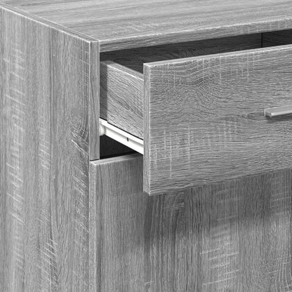 Sideboard Grau Sonoma 50x42,5x93 cm Holzwerkstoff