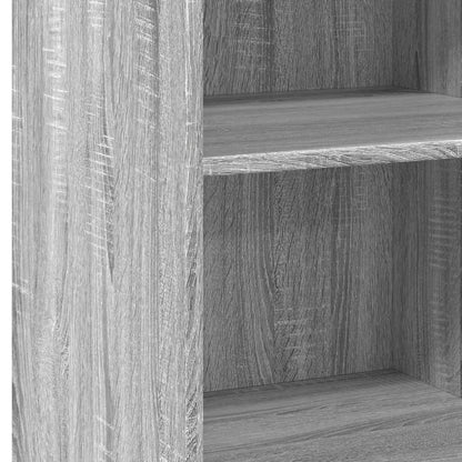 Sideboard Grau Sonoma 50x41x93 cm Holzwerkstoff