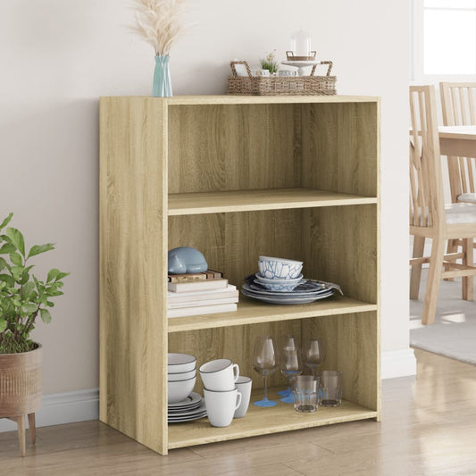 Sideboard Sonoma-Eiche 70x41x93 cm Holzwerkstoff