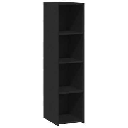 Highboard Schwarz 30x41x124 cm Holzwerkstoff