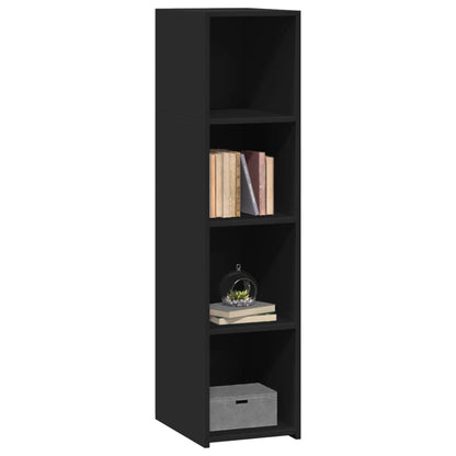 Highboard Schwarz 30x41x124 cm Holzwerkstoff