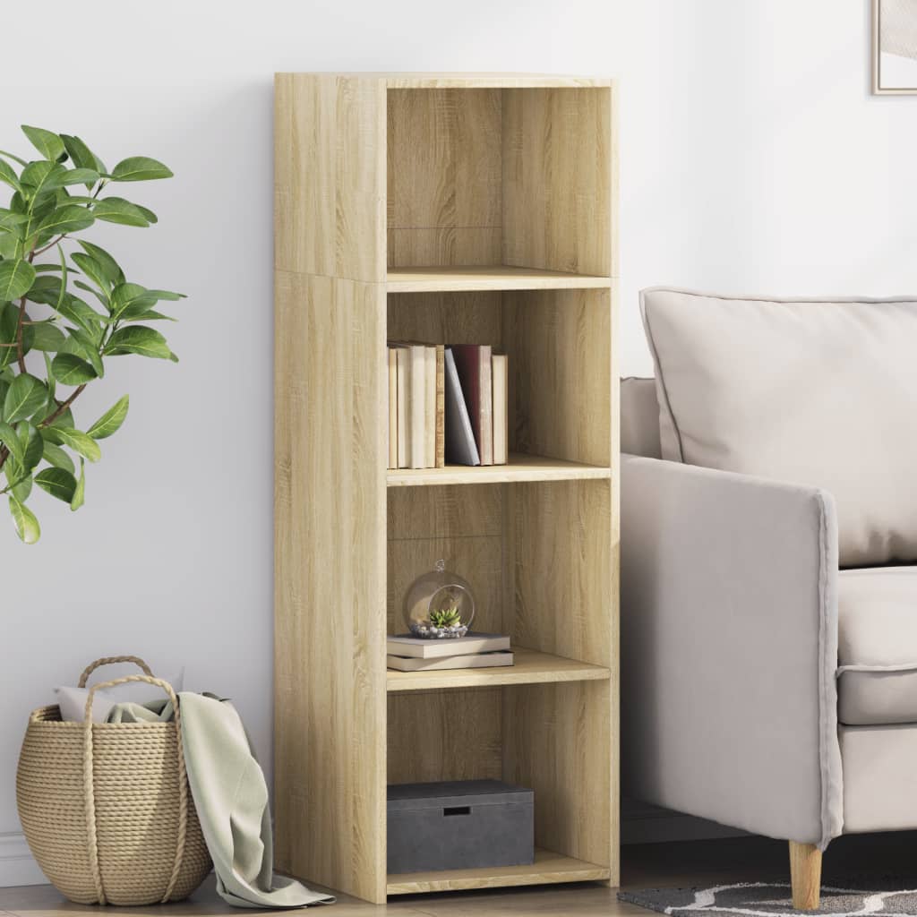 Highboard Sonoma-Eiche 40x41x124 cm Holzwerkstoff