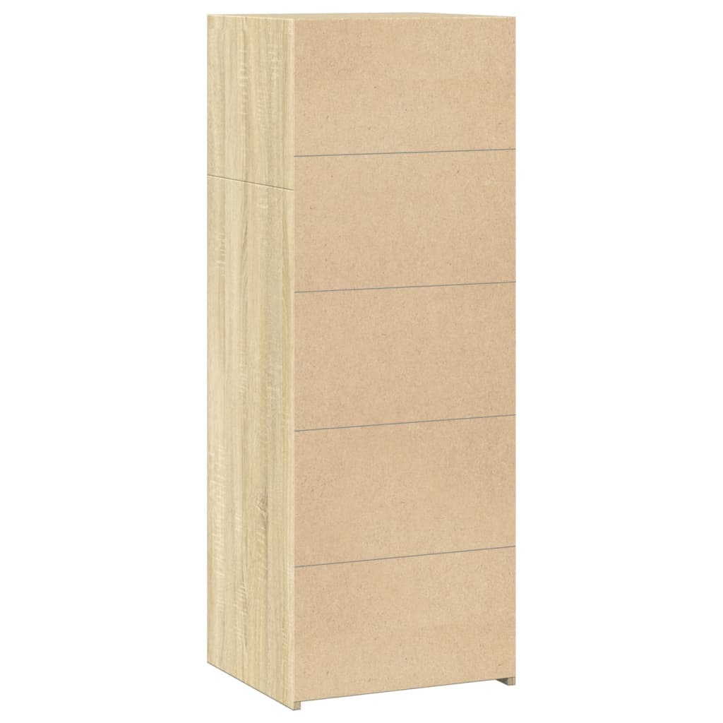 Highboard Sonoma-Eiche 45x41x124 cm Holzwerkstoff