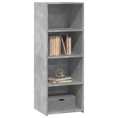 Highboard Betongrau 45x41x124 cm Holzwerkstoff