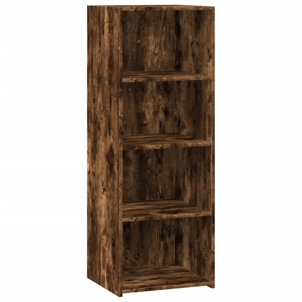 Highboard Räuchereiche 45x41x124 cm Holzwerkstoff