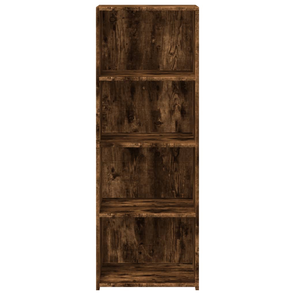 Highboard Räuchereiche 45x41x124 cm Holzwerkstoff