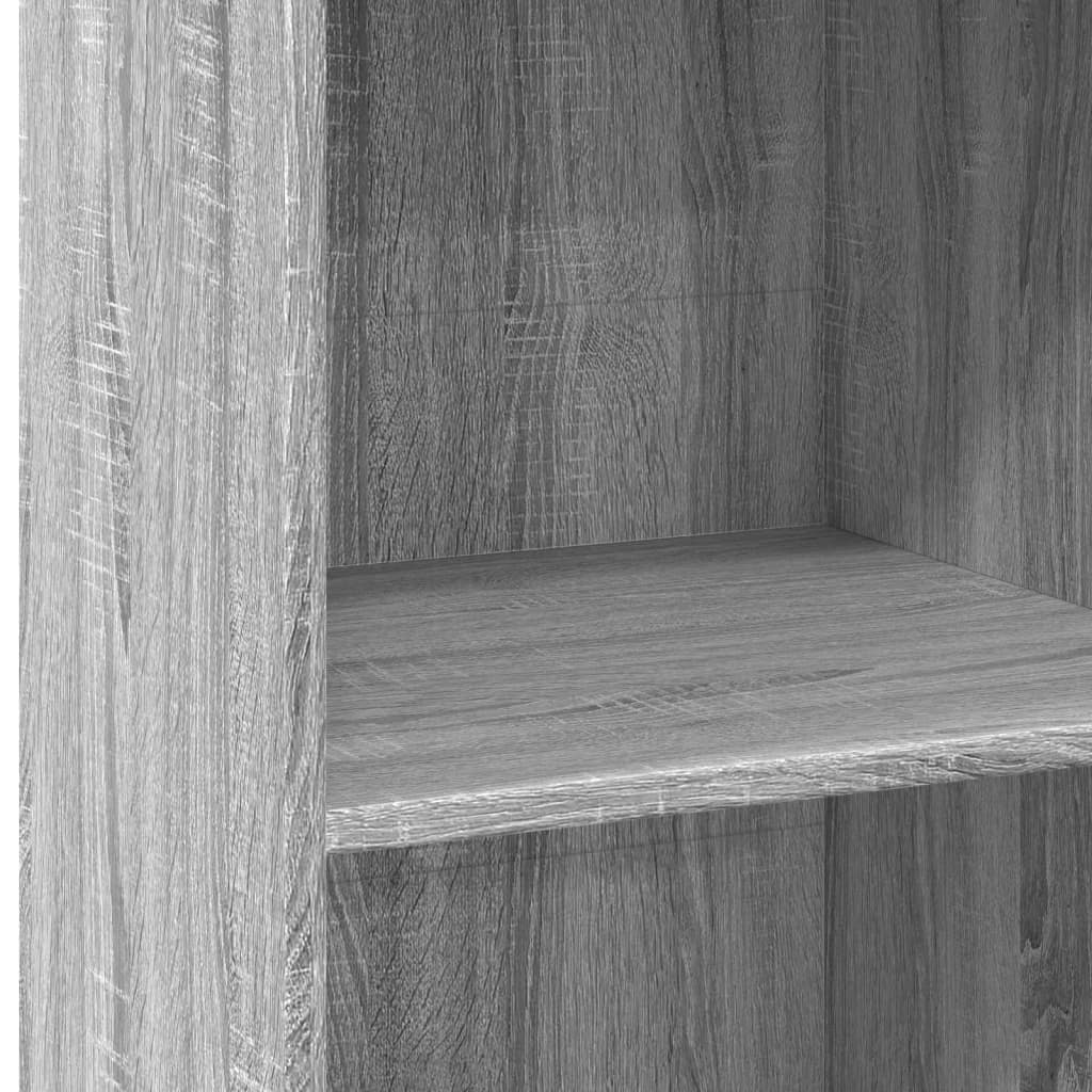 Highboard Grau Sonoma 45x41x124 cm Holzwerkstoff