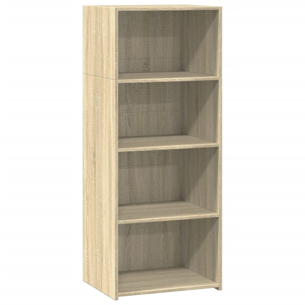 Highboard Sonoma-Eiche 50x41x124 cm Holzwerkstoff