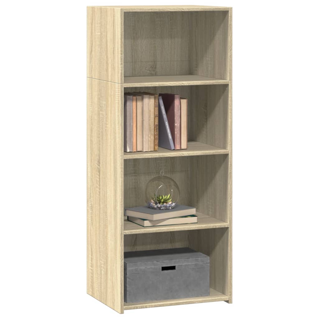 Highboard Sonoma-Eiche 50x41x124 cm Holzwerkstoff