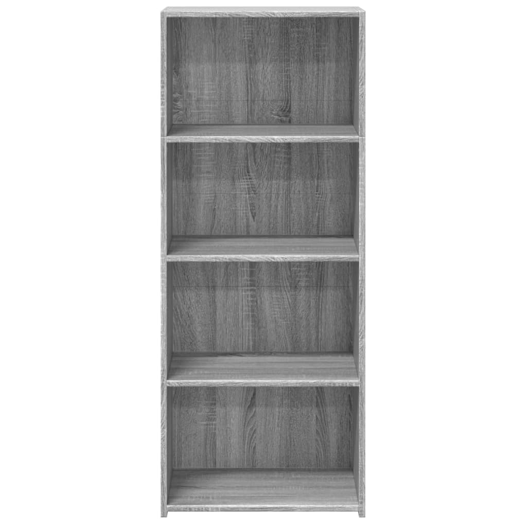 Highboard Grau Sonoma 50x41x124 cm Holzwerkstoff