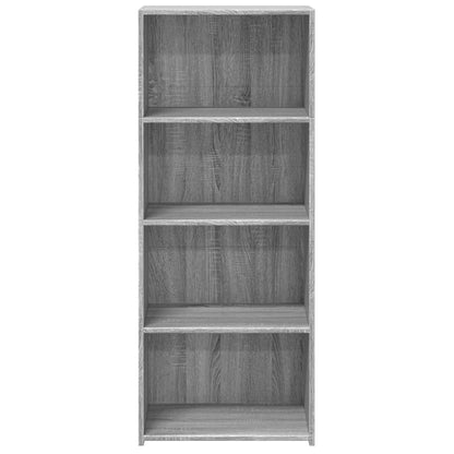 Highboard Grau Sonoma 50x41x124 cm Holzwerkstoff