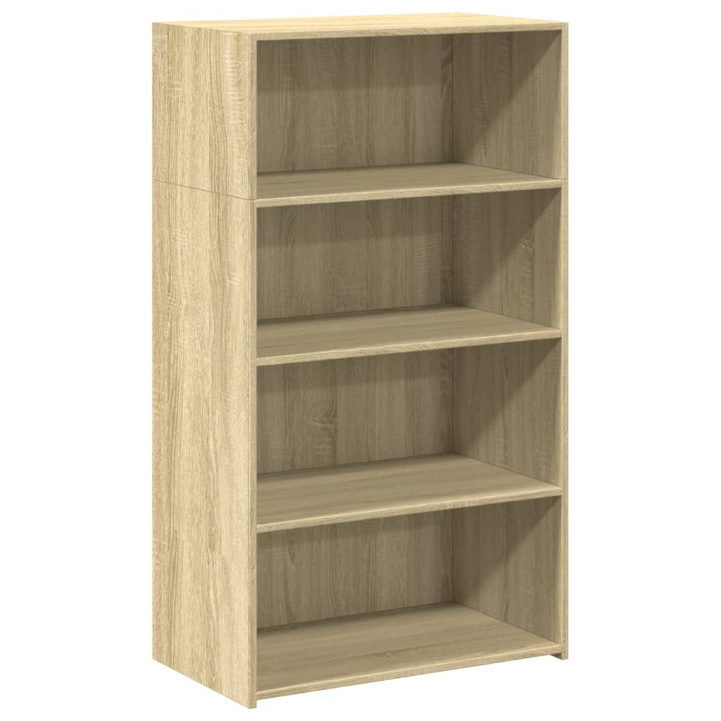 Highboard Sonoma-Eiche 70x41x124 cm Holzwerkstoff