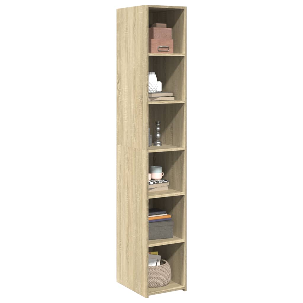 Highboard Sonoma-Eiche 30x41x185 cm Holzwerkstoff