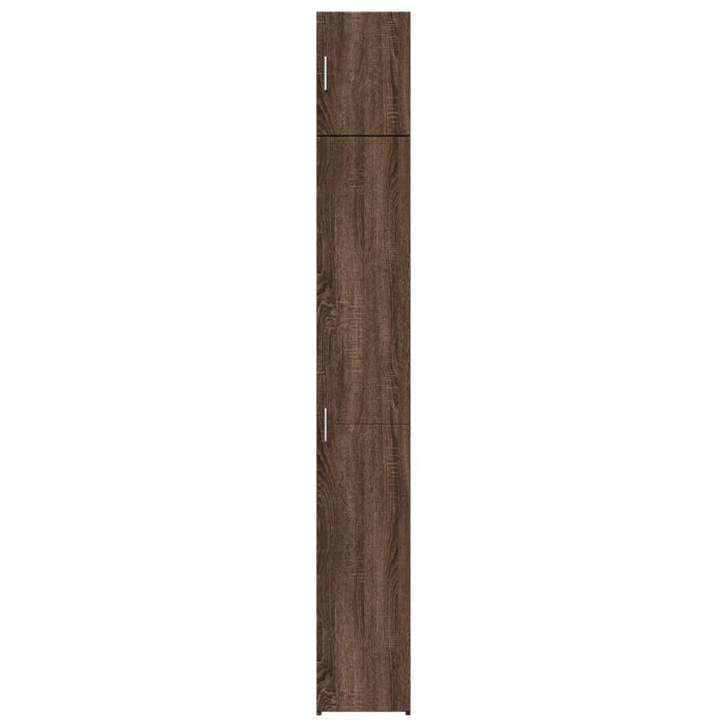 Hochschrank Schmal Eichen-Optik 30x42,5x225 cm Holzwerkstoff