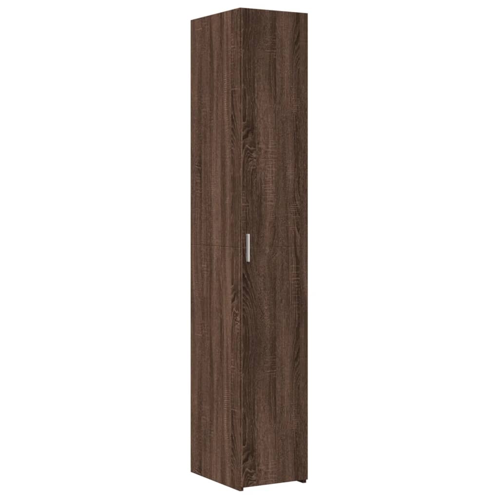 Hochschrank Schmal Eichen-Optik 30x42,5x225 cm Holzwerkstoff