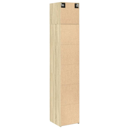 Hochschrank Schmal Sonoma-Eiche 40x42,5x225 cm Holzwerkstoff