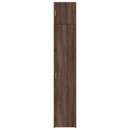 Hochschrank Schmal Eichen-Optik 40x42,5x225 cm Holzwerkstoff