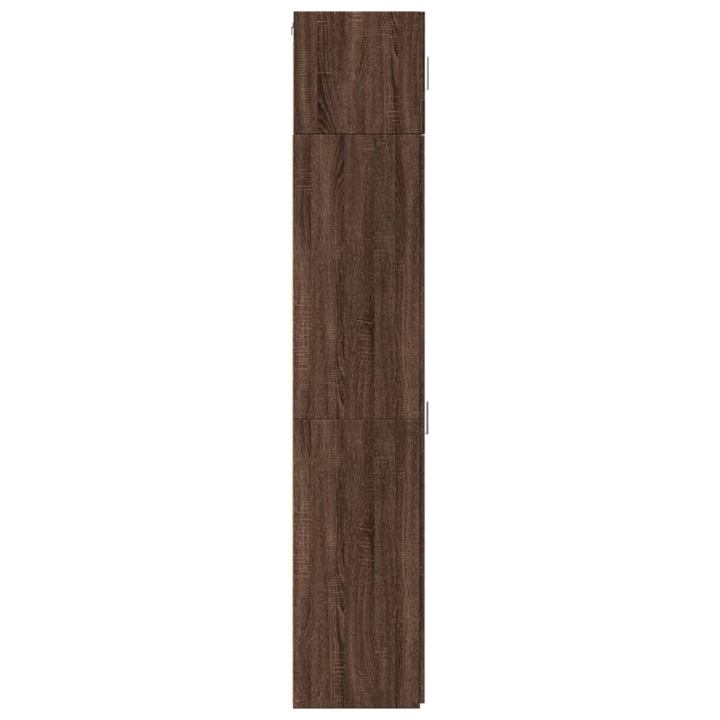 Hochschrank Schmal Eichen-Optik 40x42,5x225 cm Holzwerkstoff