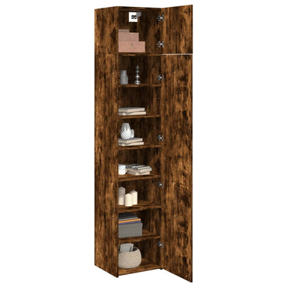 Hochschrank Schmal Räuchereiche 45x42,5x225 cm Holzwerkstoff