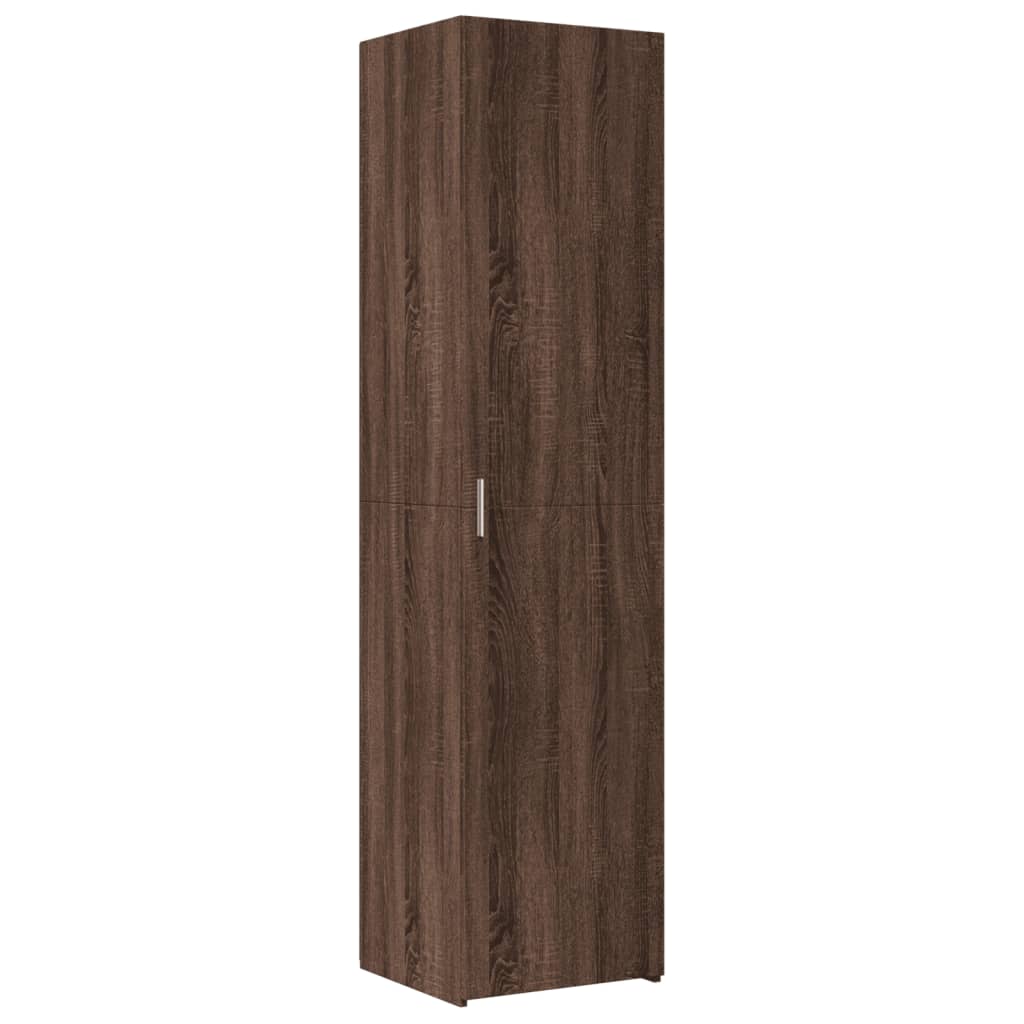 Hochschrank Schmal Eichen-Optik 45x42,5x225 cm Holzwerkstoff