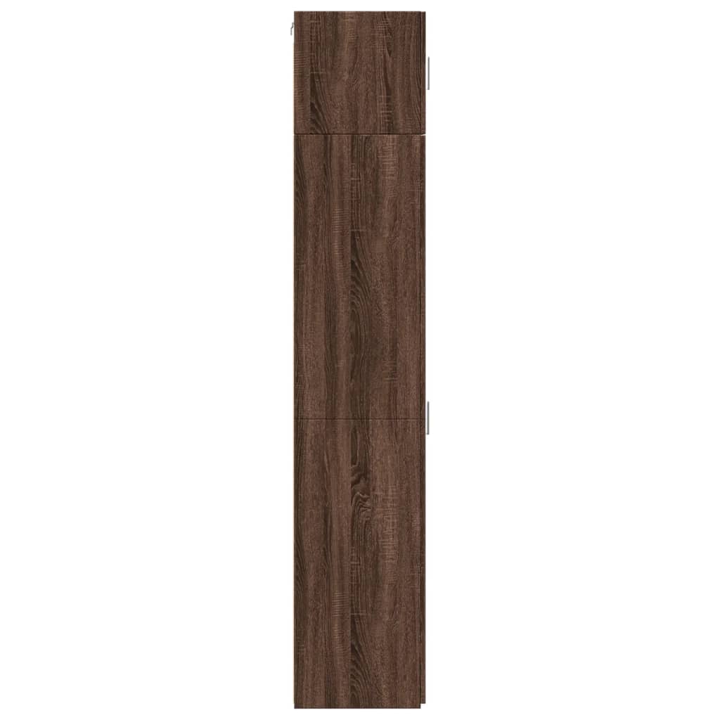 Hochschrank Schmal Eichen-Optik 45x42,5x225 cm Holzwerkstoff