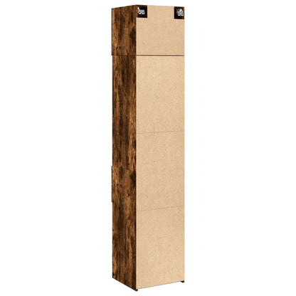 Hochschrank Schmal Räuchereiche 45x42,5x225 cm Holzwerkstoff