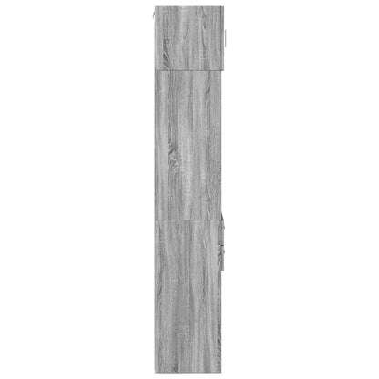 Hochschrank Schmal Grau Sonoma 45x42,5x225 cm Holzwerkstoff