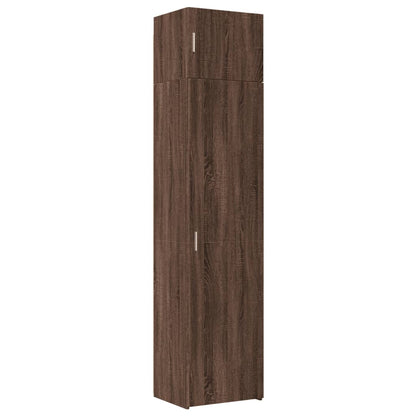 Hochschrank Schmal Eichen-Optik 50x42,5x225 cm Holzwerkstoff