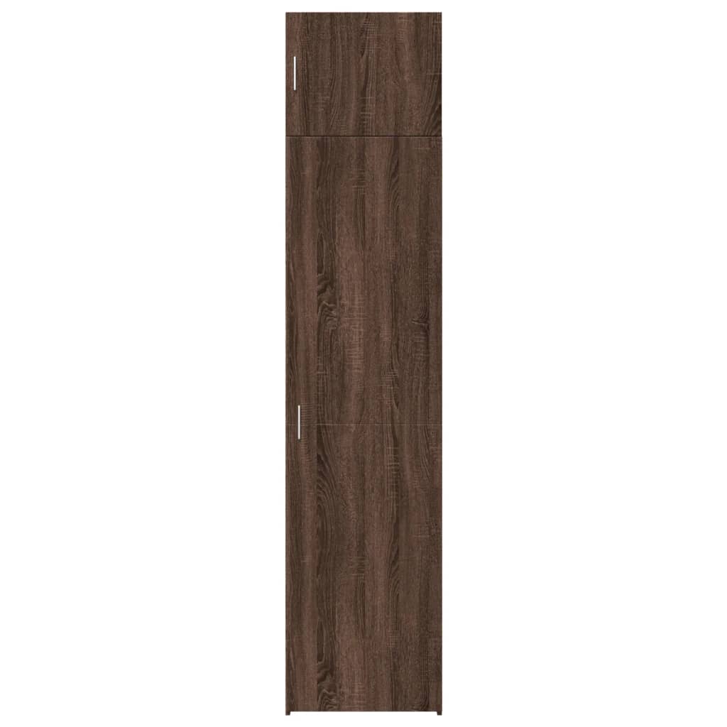 Hochschrank Schmal Eichen-Optik 50x42,5x225 cm Holzwerkstoff