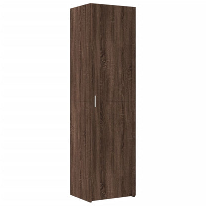 Hochschrank Schmal Eichen-Optik 50x42,5x225 cm Holzwerkstoff