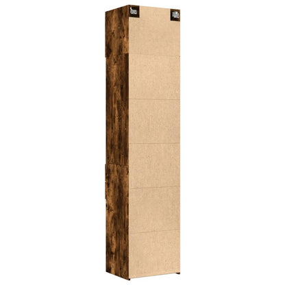 Hochschrank Schmal Räuchereiche 50x42,5x225 cm Holzwerkstoff