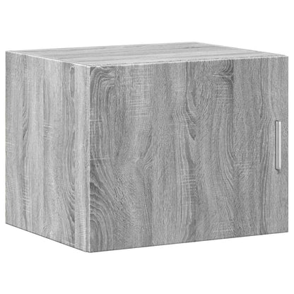 Hochschrank Schmal Grau Sonoma 50x42,5x225 cm Holzwerkstoff